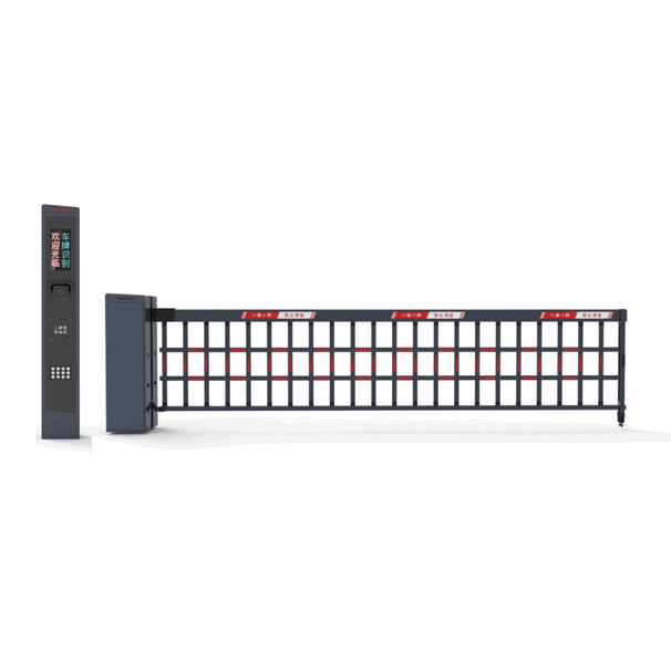 Boom Gate Parkir Keamanan Motor DC Brushless Untuk Pusat Transit