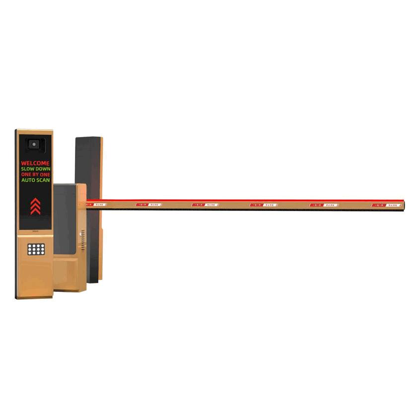 Peralatan Barrier Akses Kontrol Aluminium Multiguna Dengan Boom Teleskopik