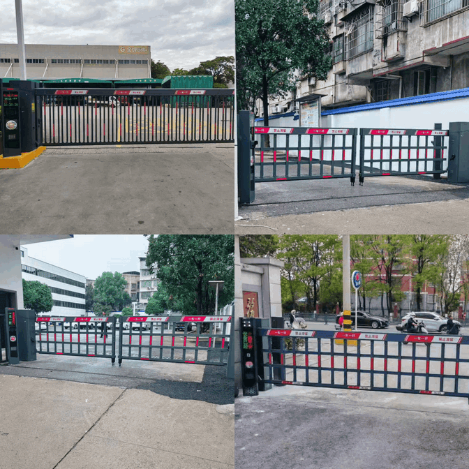 Barrier Lalu Lintas Otomatis DC 24V Untuk Depot Logistik Distribusi