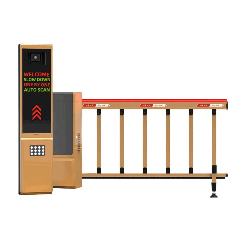 Barrier Lalu Lintas IP65 Tahan Cuaca Motor Servo Pilihan Kustomisasi