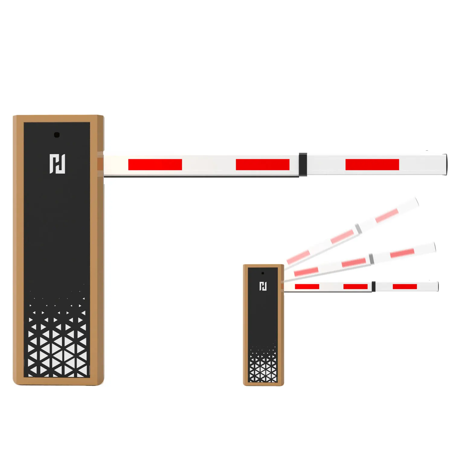Barrier Gate Servo Integrasi LPR Arab Komersial